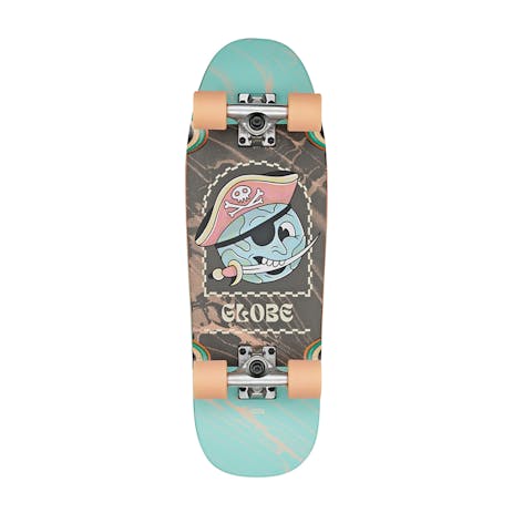 Globe Kids Blaster 8.25” Youth Cruiser Skateboard - Pirate Life