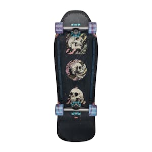 Globe Phantom 31” Cruiser Skateboard - Black Maple/Skull Stack