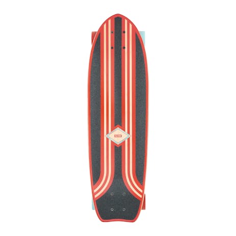 Globe Sidewalk Slider 8.25” Cruiser Skateboard - Red/Spider