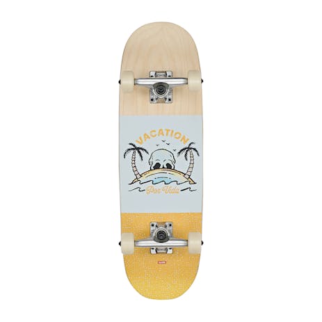 Globe Kids Softie Mini 7.9” Youth Complete Skateboard - Natural/Por Vida