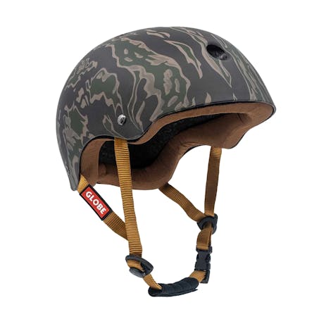Globe Goodstock Certified Skate Helmet - Tiger Camo
