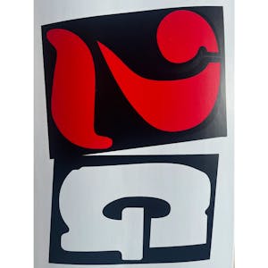 Hammers 2G Logo 8.5” Skateboard Deck - White