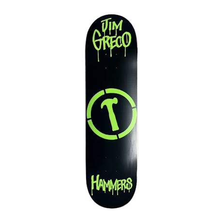 Hammers Greco Hammer Logo 8.25” Skateboard Deck