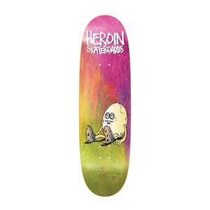 Heroin Rainbow Egg 9.125” Skateboard Deck