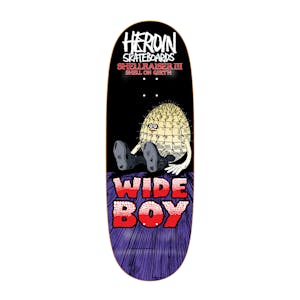 Heroin Shellraiser 3 Wide Boy 10.75” Skateboard Deck