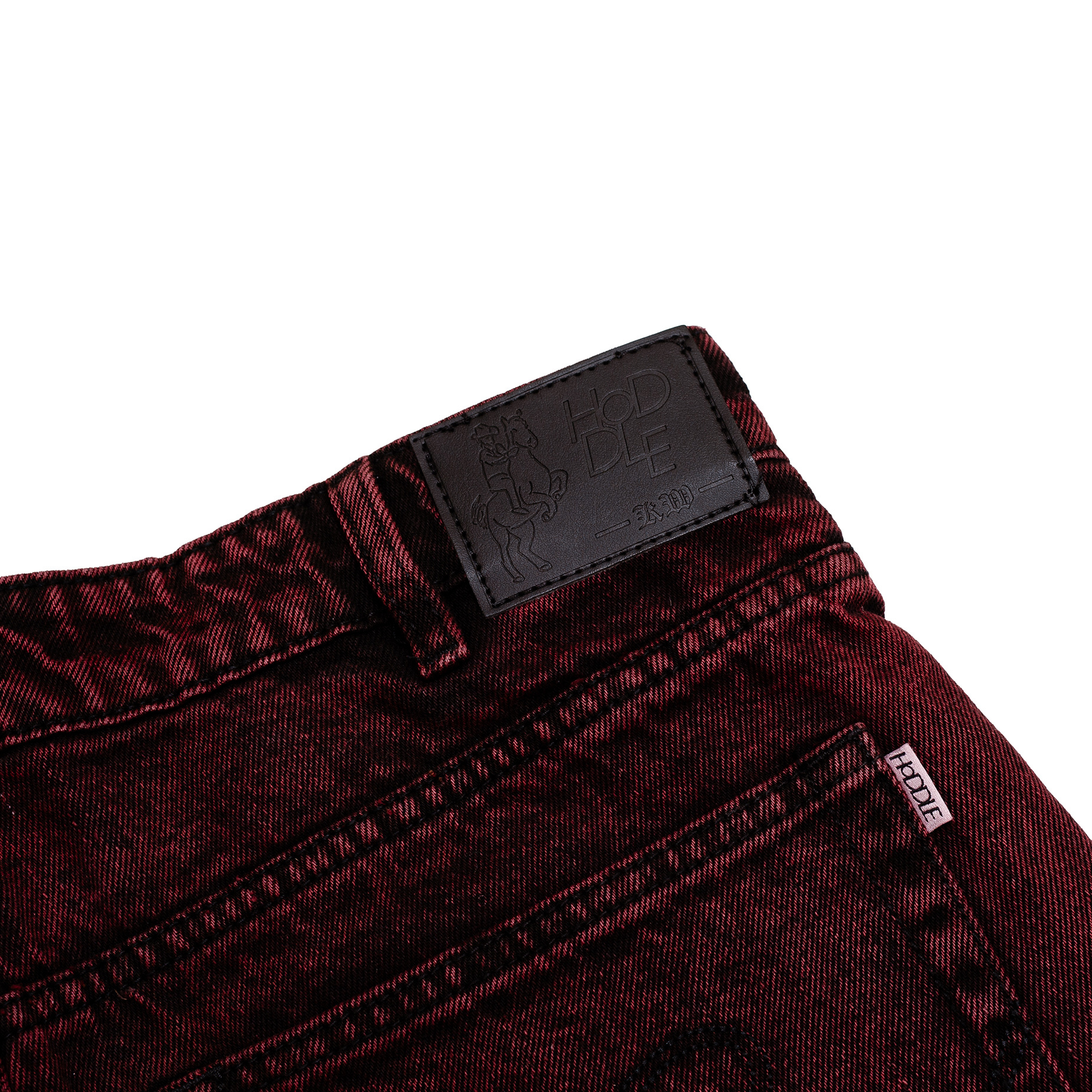 Hoddle 16 Ounce Denim Ranger Jeans - Red Overdye | BOARDWORLD Store