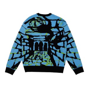 Hoddle Dungeon Knit Sweater - Blue/Black