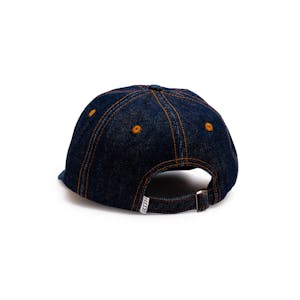 Hoddle Logo Denim Hat - Indigo