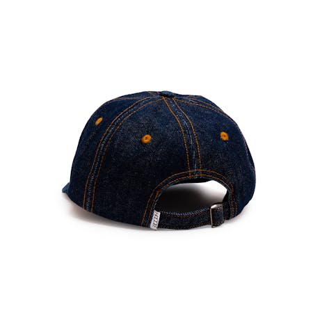 Hoddle Logo Denim Hat - Indigo