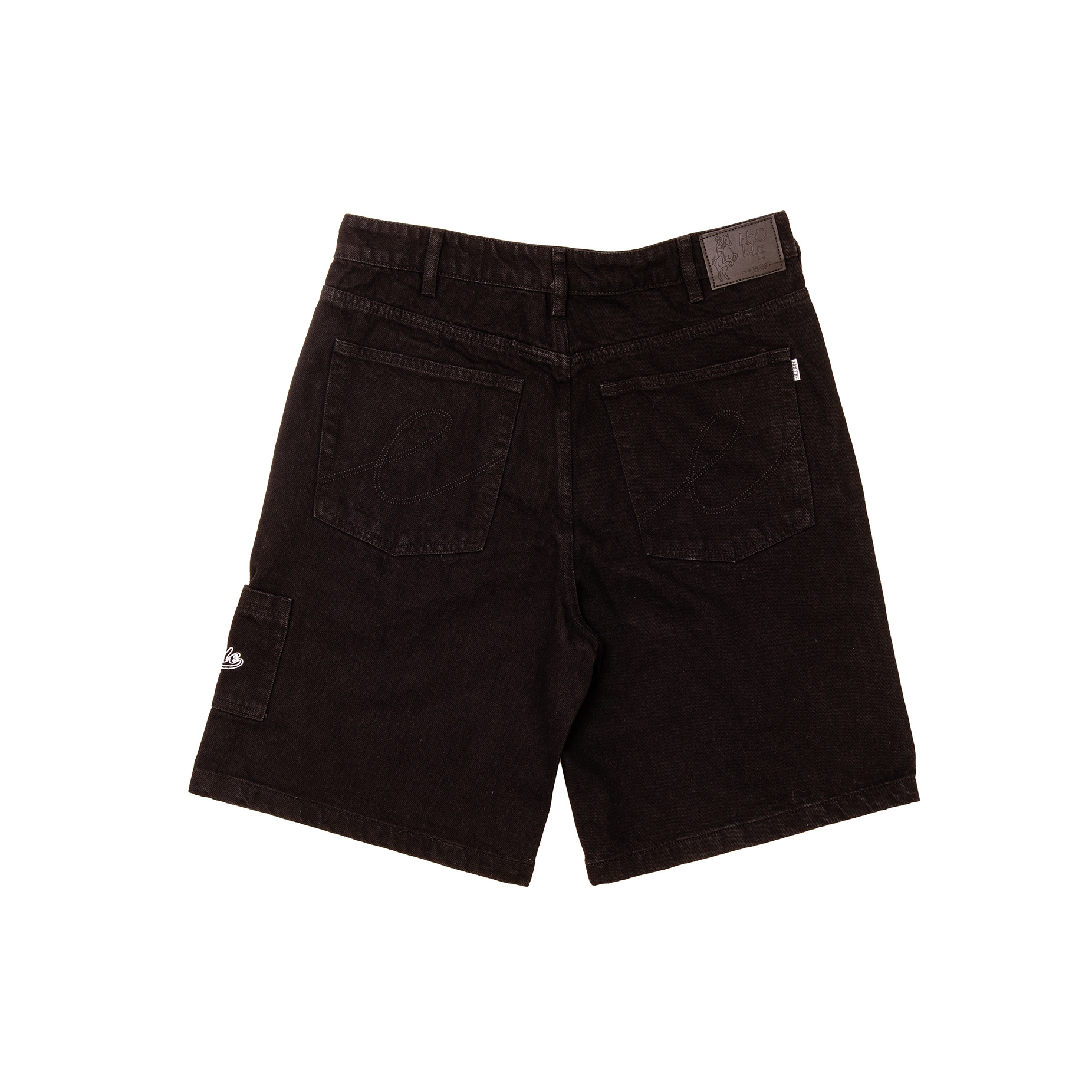 Hoddle 16 Ounce Denim Ranger Short - Black Wash | BOARDWORLD Store