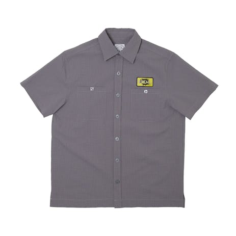 Hoddle Seersucker Shirt - Grey