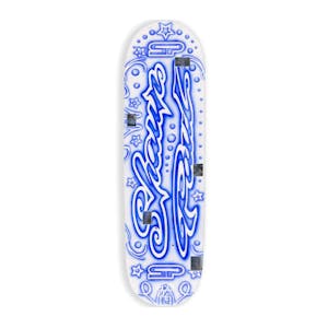Hoddle Shaun Paul Debut Skateboard Deck - Blue/White