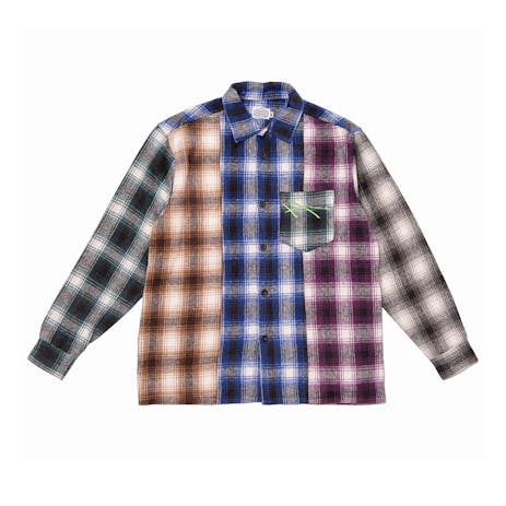 Hoddle Spectrum Flannel Shirt - Multi