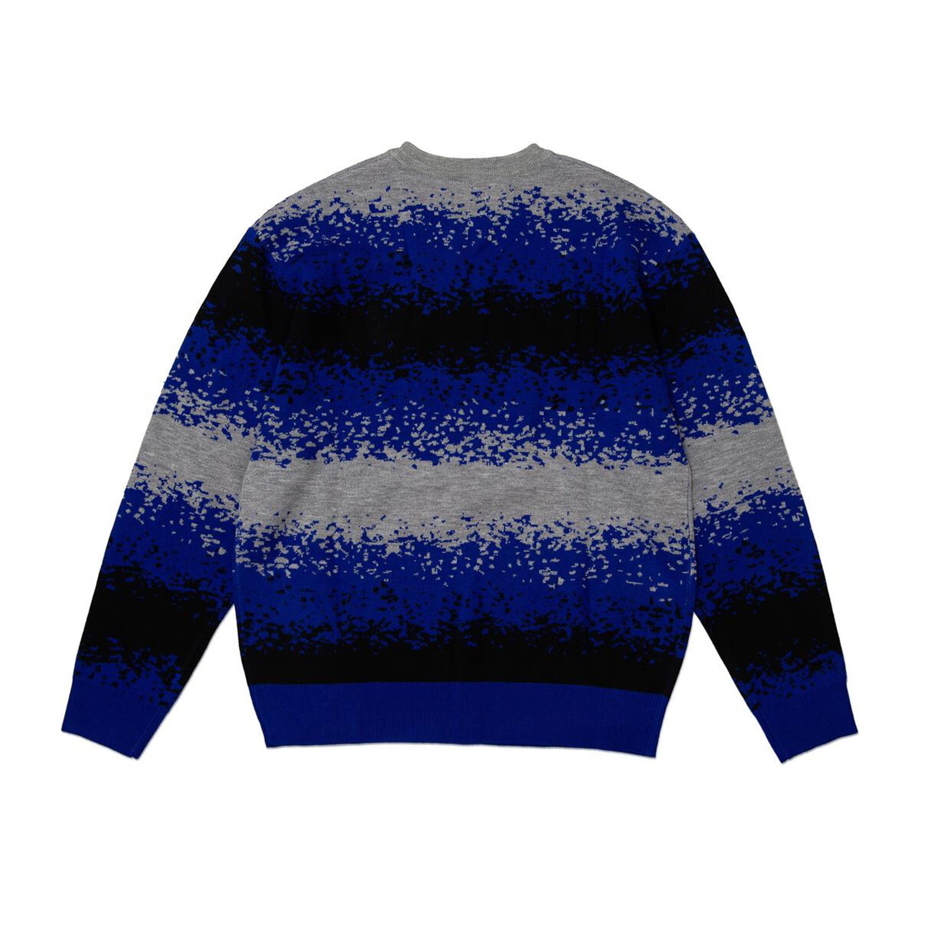 Hoddle Spray Stripe Knit Sweater - Blue/Black | BOARDWORLD Store