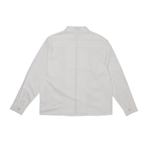 Hoddle Thorn Long Sleeve Zip Shirt - Cream