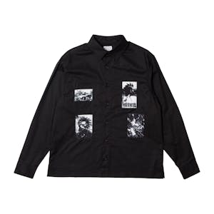 Hoddle Visions of Hell Oxford Shirt - Black