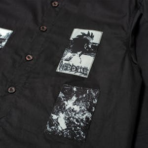 Hoddle Visions of Hell Oxford Shirt - Black