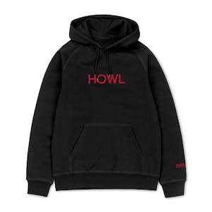 HOWL Logo Hoodie - Black/Red