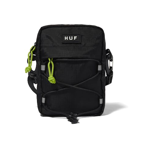 HUF Bowery Side Bag - Black