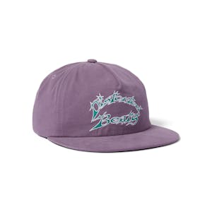 HUF Distorted Snapback Hat - Purple