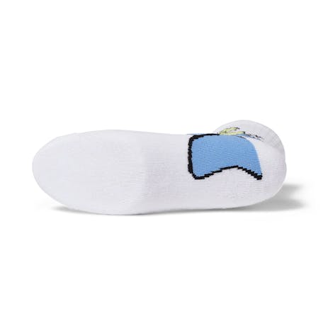 HUF Dog Sense Crew Sock - White