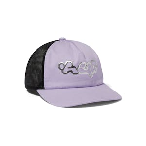 HUF Hell Razor Trucker Hat - Lavender