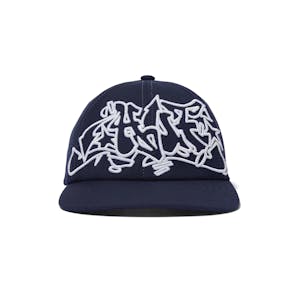 HUF Outlines 6-Panel Snapback Hat - Navy