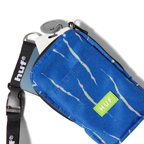 HUF Recon Lanyard Pouch - Striped Blue