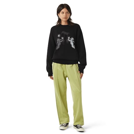 HUF Song Intarsia Crewneck Sweater - Black