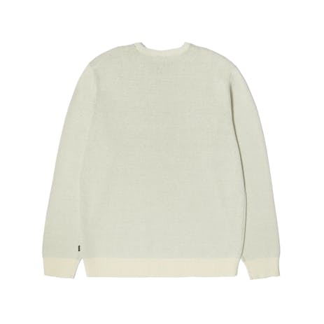 HUF Song Intarsia Crewneck Sweater - Linen