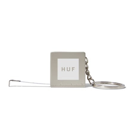HUF Tape Measure Keychain - Silver