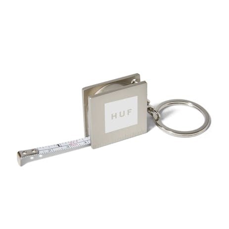 HUF Tape Measure Keychain - Silver