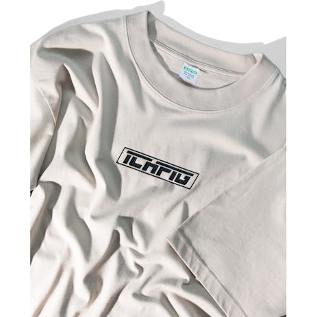 ICHPIG Strike Logo T-Shirt - Beige
