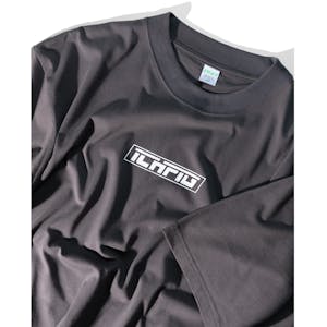 ICHPIG Strike Logo T-Shirt - Vintage Black/White