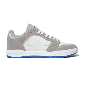 Lakai Telford Low Skate Shoe - Grey/Blue UV Suede