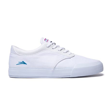 Lakai Wilkins Skate Shoe - White Canvas