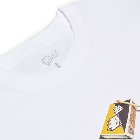 Last Resort x Spitfire Matchbox T-Shirt - White