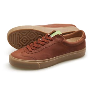 Last Resort VM004 Chris Milic Skate Shoe - Aged Brown Leather/Gum