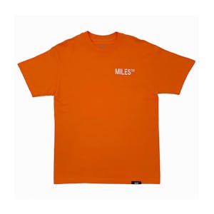 Miles Logo Hit T-Shirt - Orange