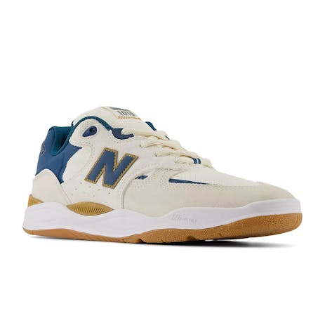 New Balance Tiago NM1010 Skate Shoe - Linen/Deep Sea