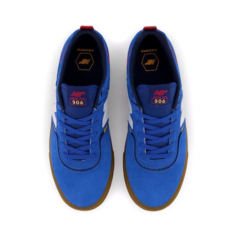 New Balance Foy NM306 Skate Shoe - Blue/Yellow