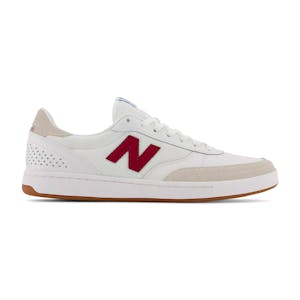 New Balance NM440 Skate Shoe - White/Burgundy