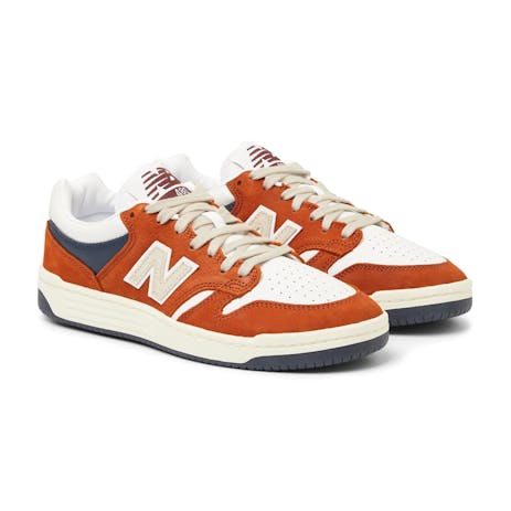 New Balance NM480 Skate Shoe - Rust/White