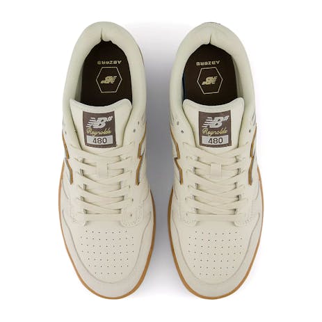 New Balance Reynolds NM480 Skate Shoe - Sea Salt/Brown