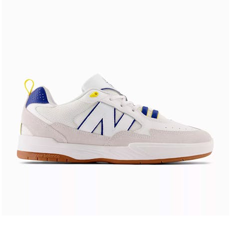 New Balance Tiago NM808 Skate Shoe - White/Blue/Yellow