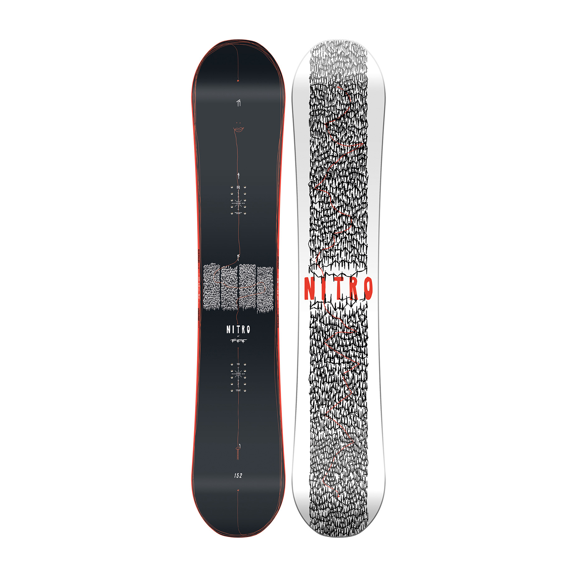 Nitro T1 Snowboard 2024 | BOARDWORLD Store