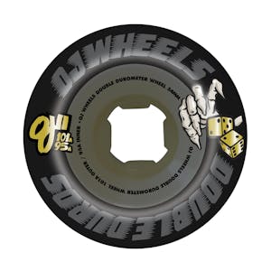 OJ Double Duro 54mm Skateboard Wheels - Black/Grey