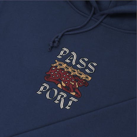 Pass~Port Antler Hoodie - Navy