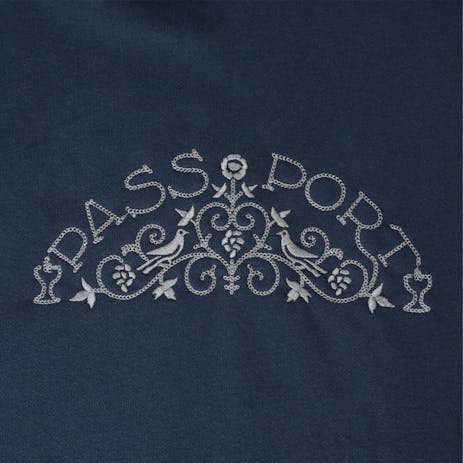 Pass~Port Vineyard Birds T-Shirt - Navy