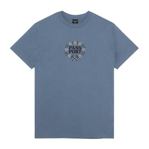 Pass~Port Wattle T-Shirt - Stonewash Blue